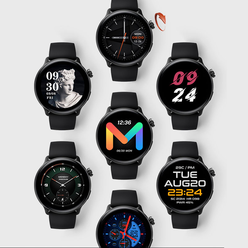 ساعت هوشمند mibro lite 2 با watchface های متنوع